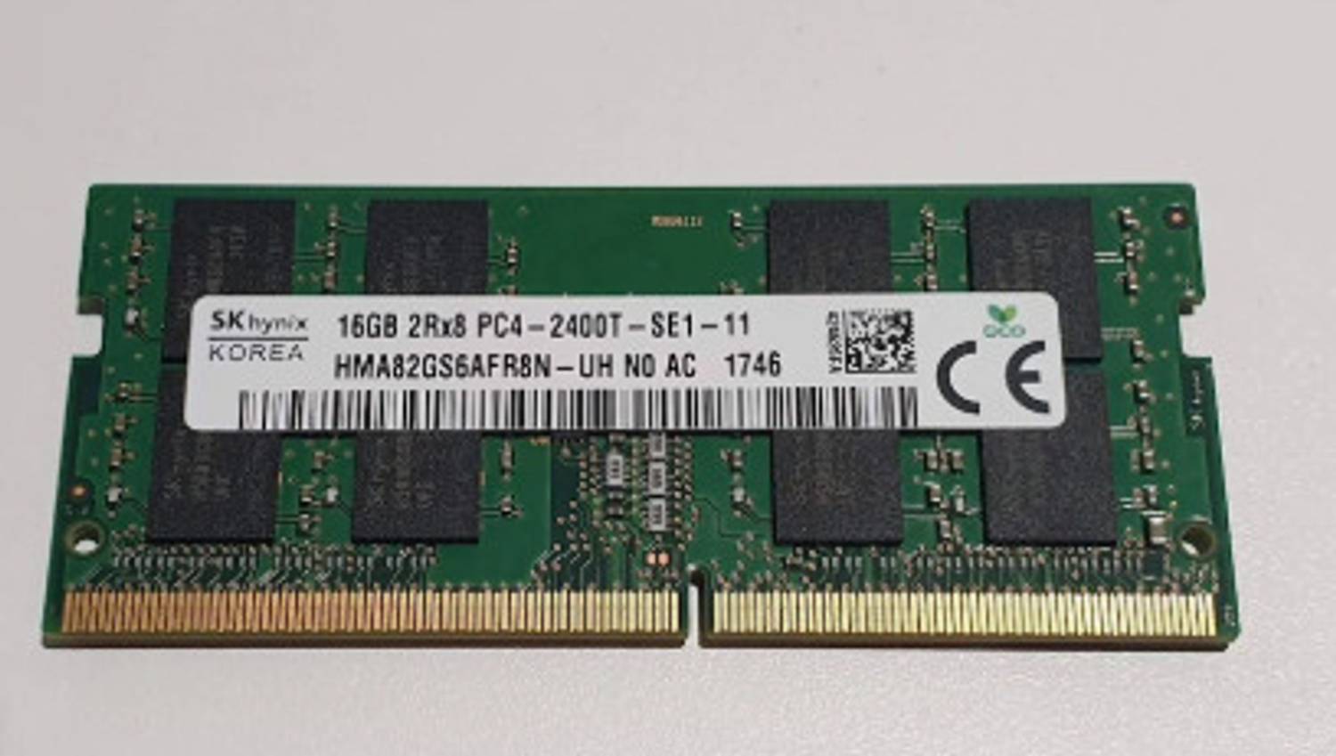 SK hynix PC4-2400T-UA2-11 4枚 Sk Hynix PC4-2400T DDR4 4 GB (Single Channel) Laptop (2400MHZ