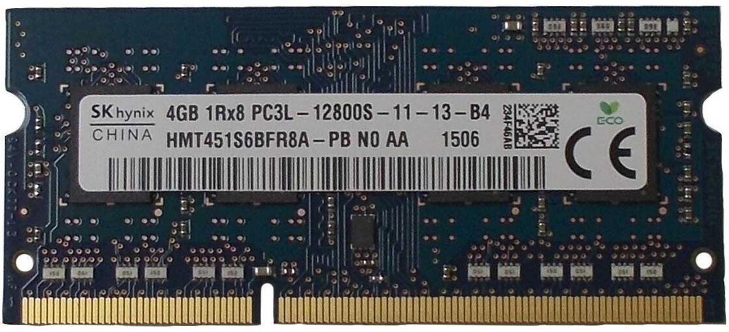 Image of Hynix Low Voltage Ram 1.35 Volt DDR3 4 GB Laptop 1Rx8 (HMT451S6AFR8A)
