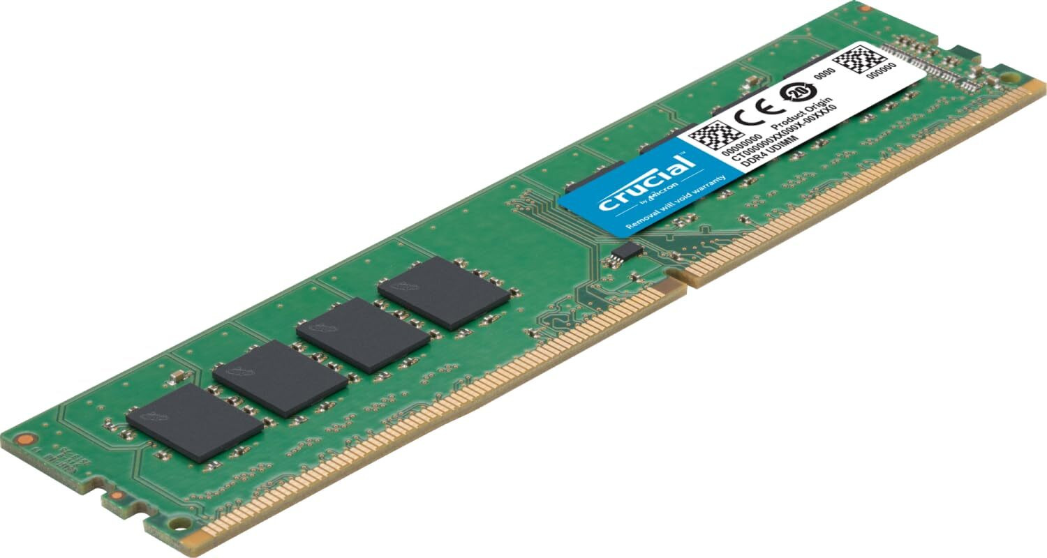 Image of Crucial Crucial DDR4 Desktop Memory DDR4 8 GB (Single Channel) PC (DESKTOP RAM)