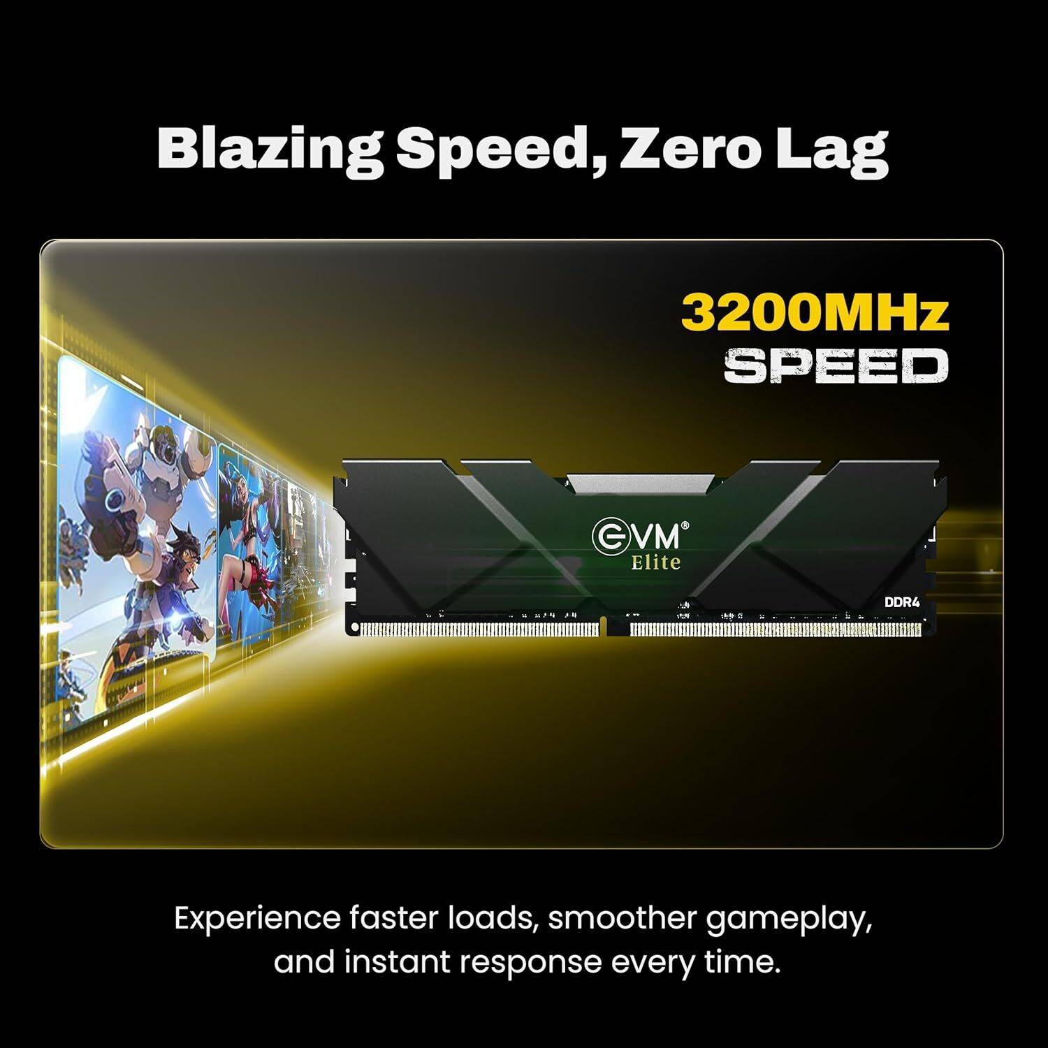 EvmZone Elite Gaming 2X8GB 3200MHZ DDR4 16 GB (Dual Channel) PC