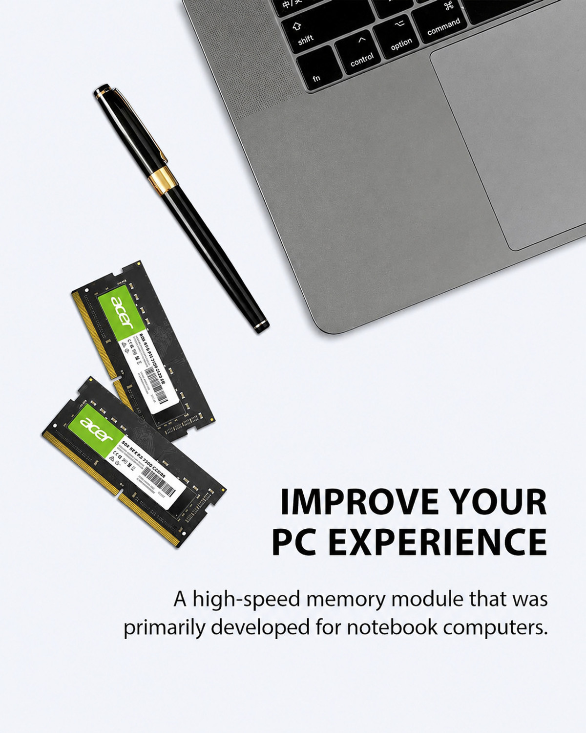 Image of Acer SD100 RAM DDR4 8 GB (Single Channel) Laptop DRAM (SD100)