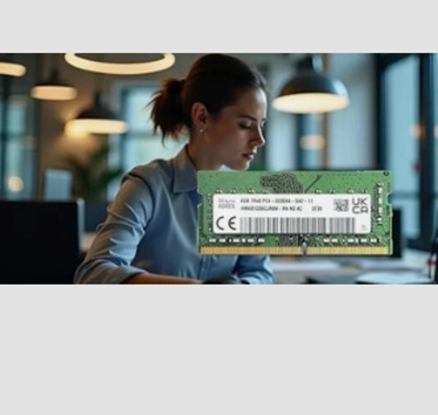 Image of Sk Hynix PC4-3200AA DDR4 8 GB (Dual Channel) Laptop (3200MHZ)