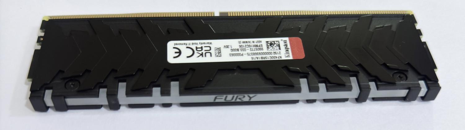 Image of Renegade RGB Fury DDR4 16 GB PC SDRAM (FURY DDR4 RGB)