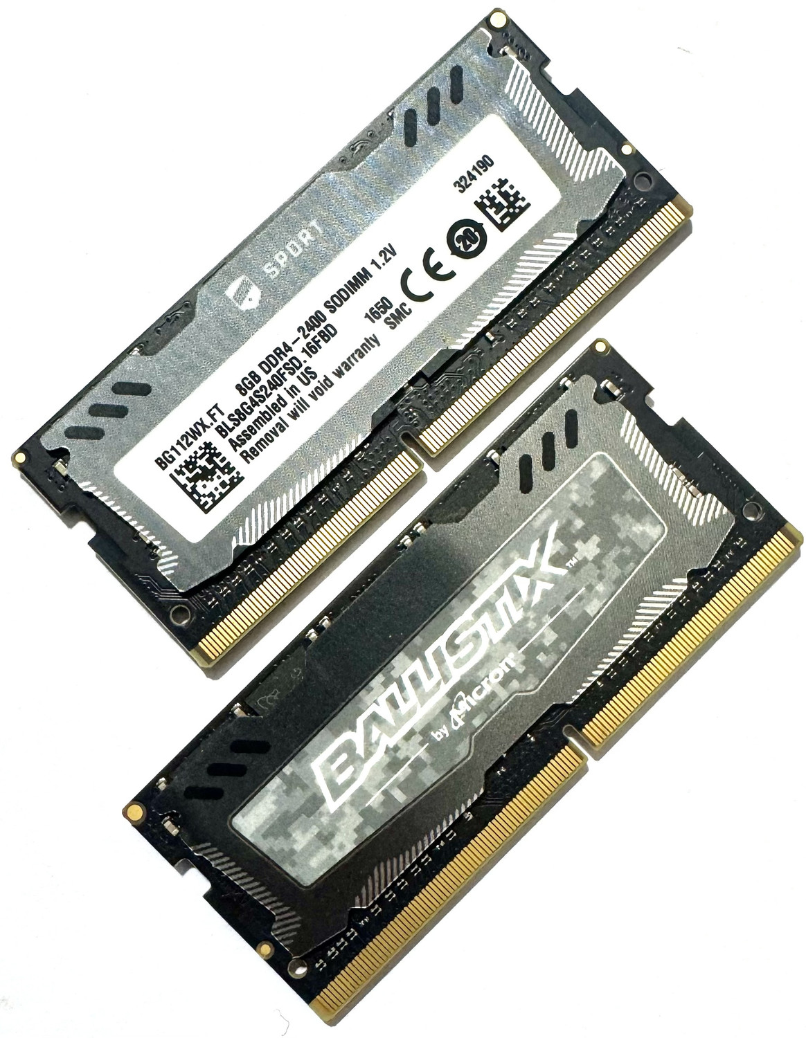 Image of Crucial Sport DDR4 8 GB (Single Channel) Laptop SO-DIMM (Ballistix)