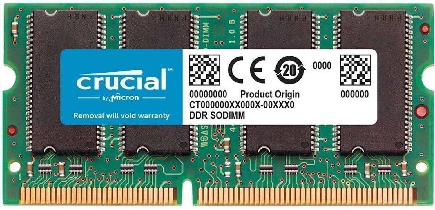 Crucial Basics Ram 3200MHZ Compatible with (2933MHz or 2666mhz) 4 YEARS WARRANTY DDR4 8 GB (Single Channel) Laptop (CB8GS3200)