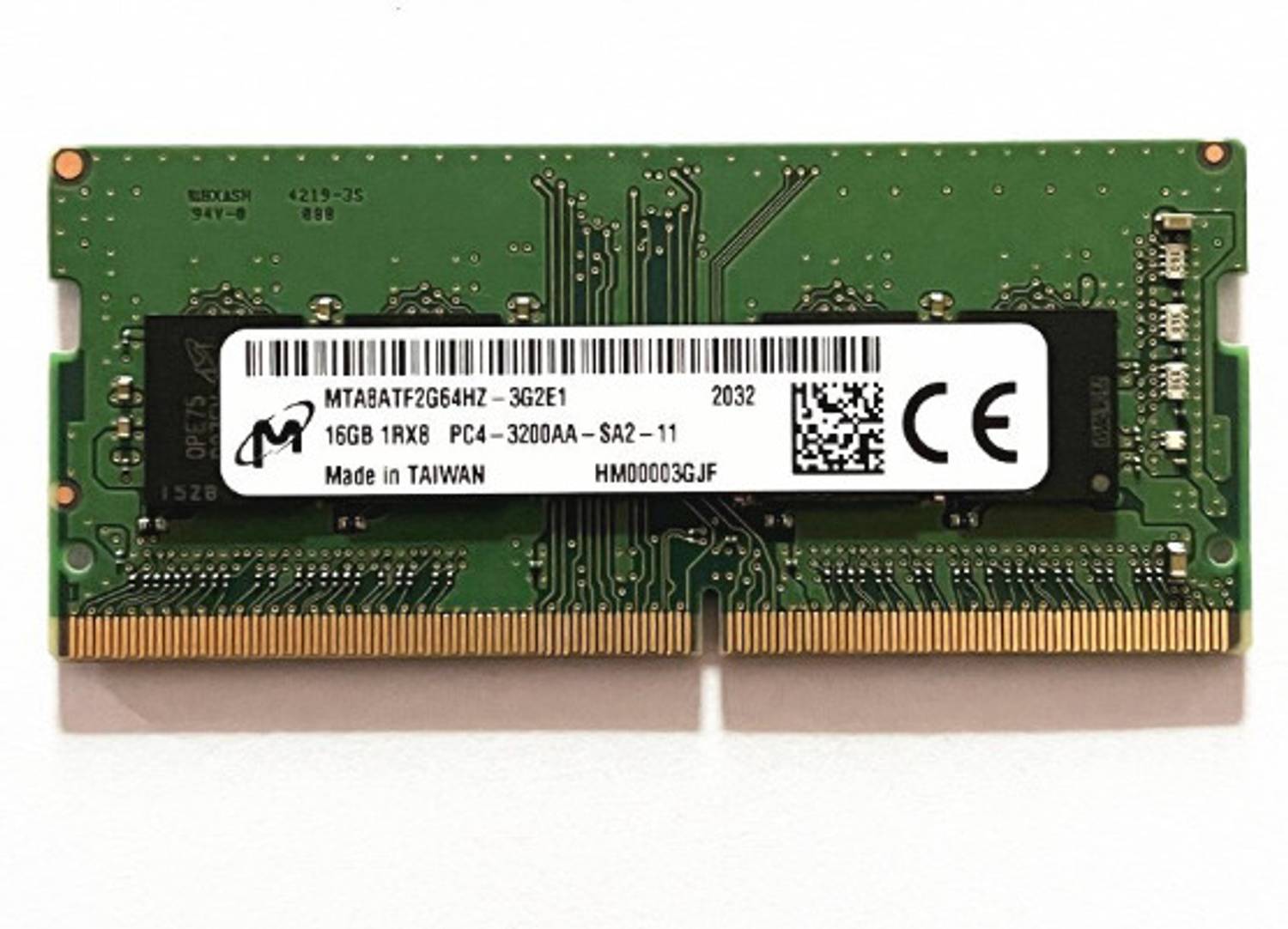 MlCRON PC4-3200A DDR4 16GB Laptop RAM
