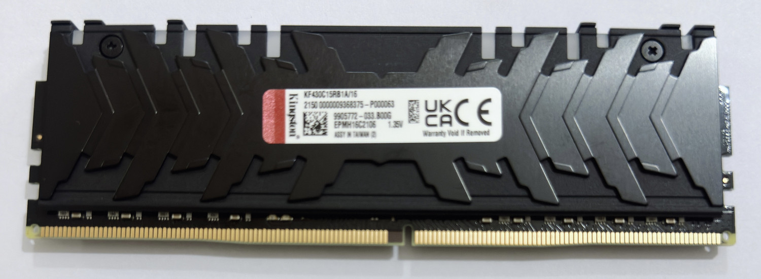 Image of Renegade RGB Fury DDR4 16 GB PC SDRAM (FURY DDR4 RGB)