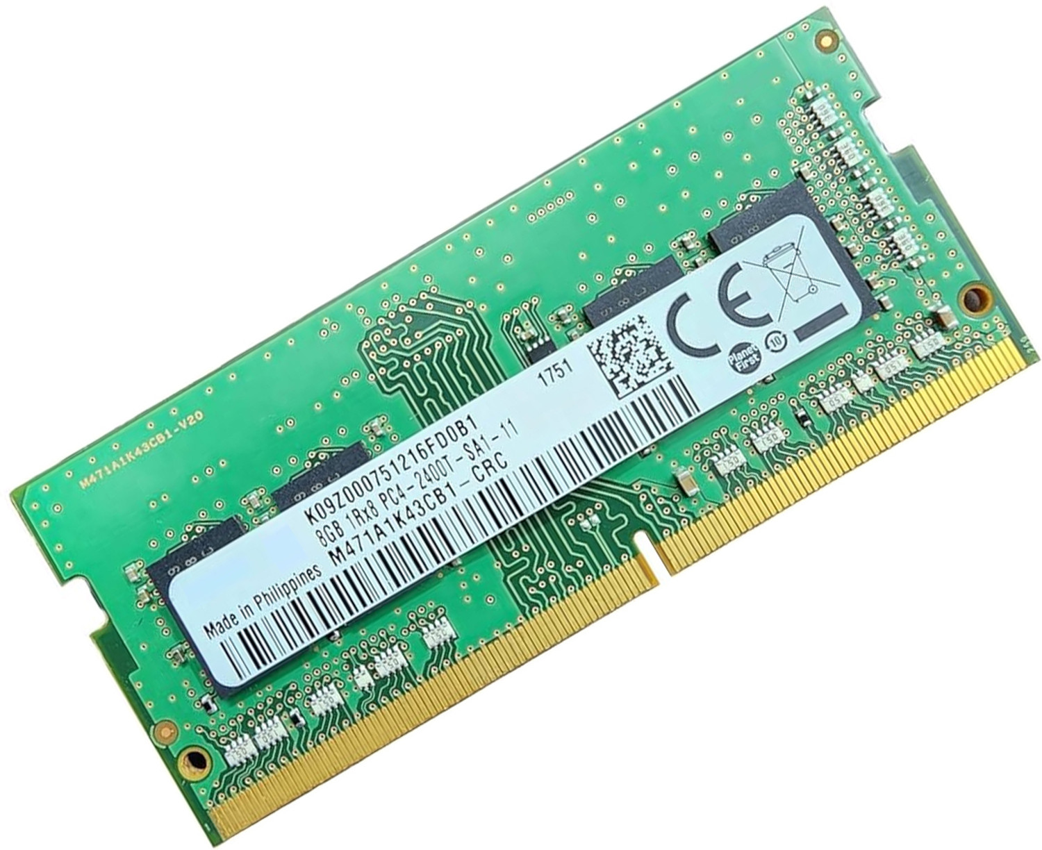 Samsung LAPTOP DDR4 8 GB (Dual Channel) Laptop SDRAM (PC4-2400TP