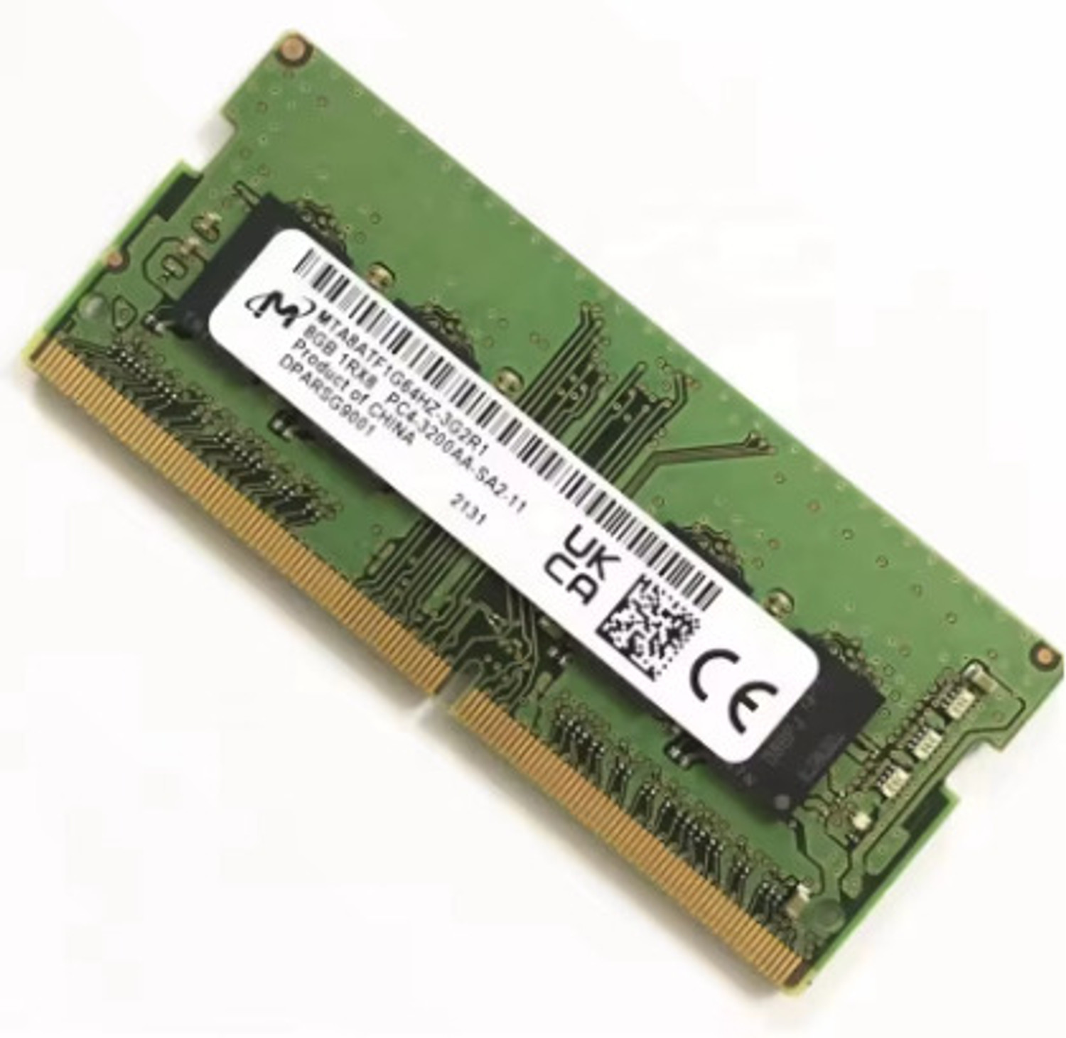 Image of MlCRON PC4-2666V DDR4 8 GB (Dual Channel) Laptop, PC (MTA8ATF1G64HZ-2G6D1)
