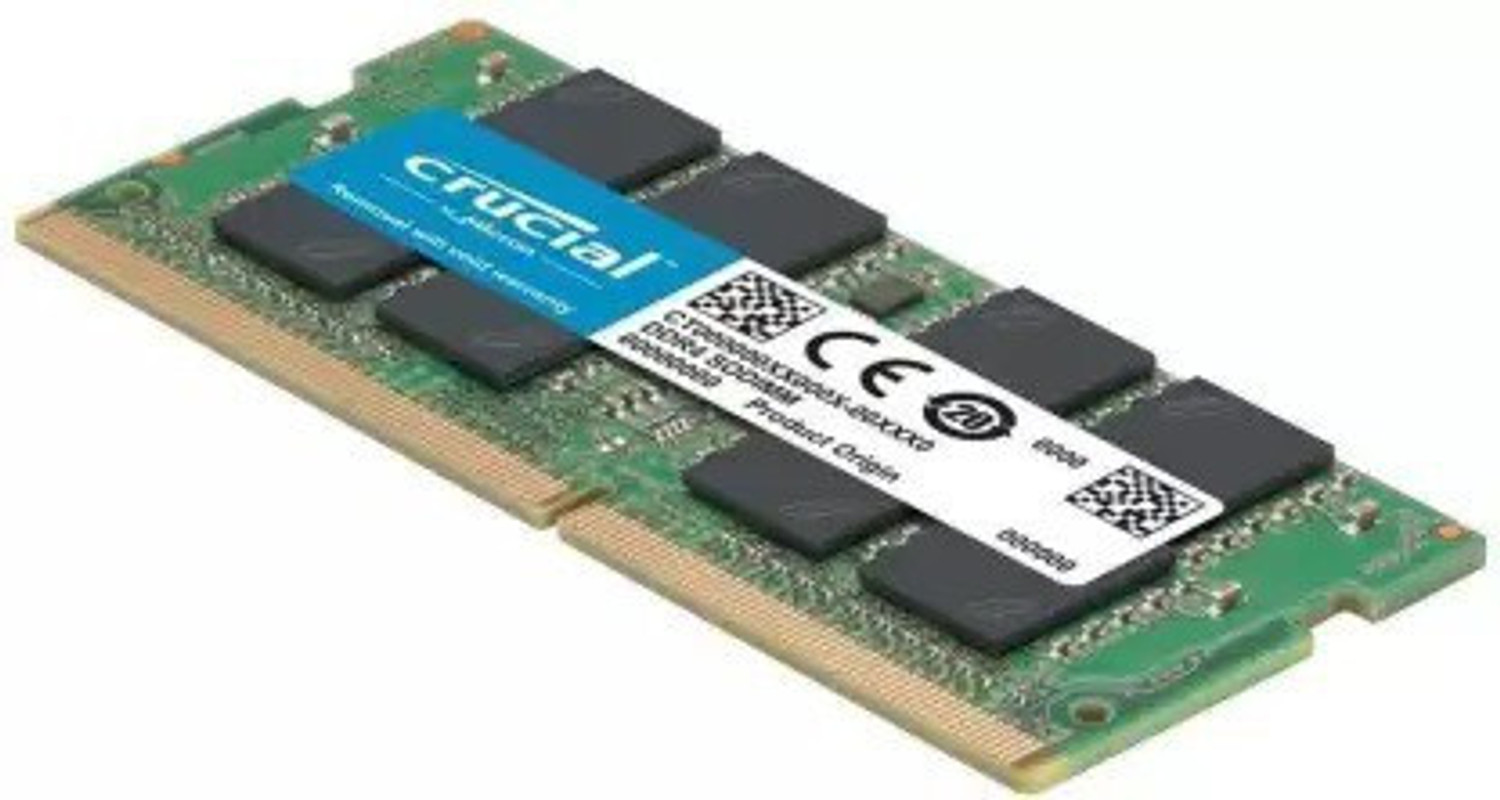 Image of Crucial Basic 8GB DDR4 2666MHZ SODIMM 1.2V CL19 DDR4 8 GB Laptop DDR4 (8GB DDR4 2666MHZ SODIMM Laptop Memory CB8GS2666)