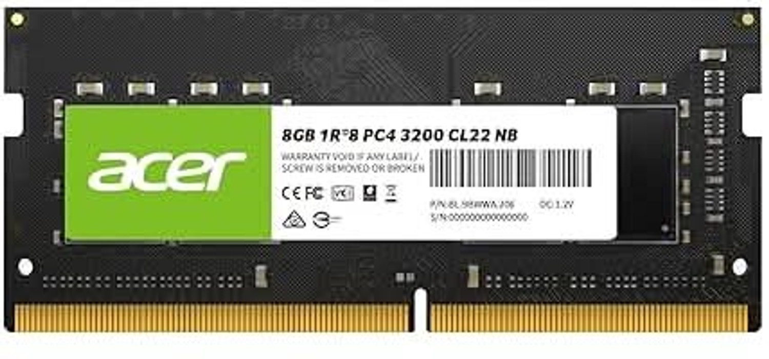 Image of Acer SD100 RAM DDR4 8 GB (Single Channel) Laptop DRAM (SD100)