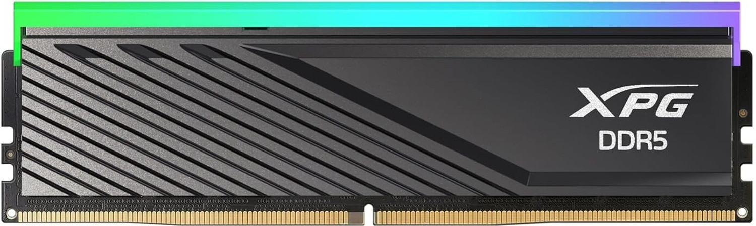Image of XPG Lancer Blade RGB 6000MHz CL36 16GB RAM DDR5 16 GB (Single Channel) PC DRAM (Adata AX5U6000C3616G-SLABRBK)