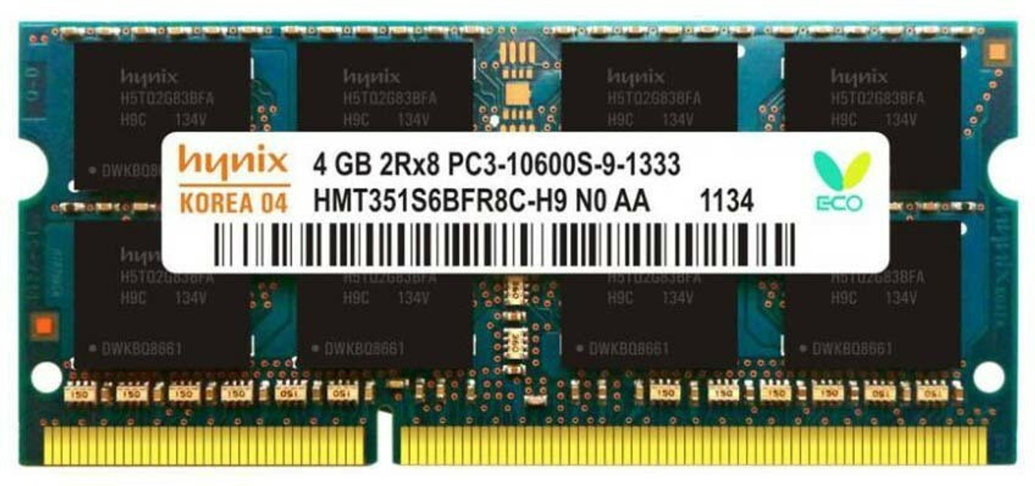 Image of Hynix 10600S DDR3 4 GB (Single Channel) Laptop (4GB DDR3)
