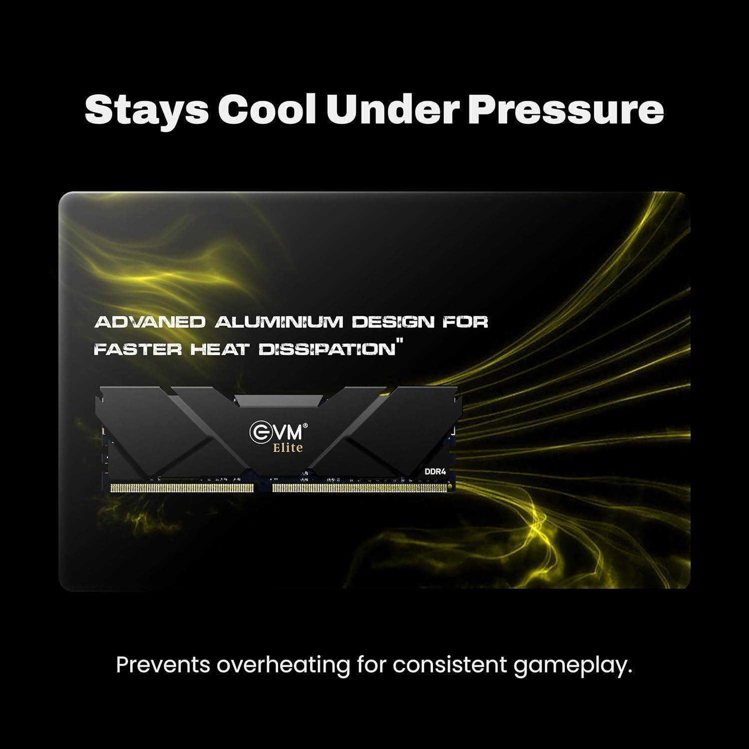Image of EvmZone EVM Elite DDR4 8 GB (Single Channel) PC DRAM Type DDR4 (Elite Gaming)