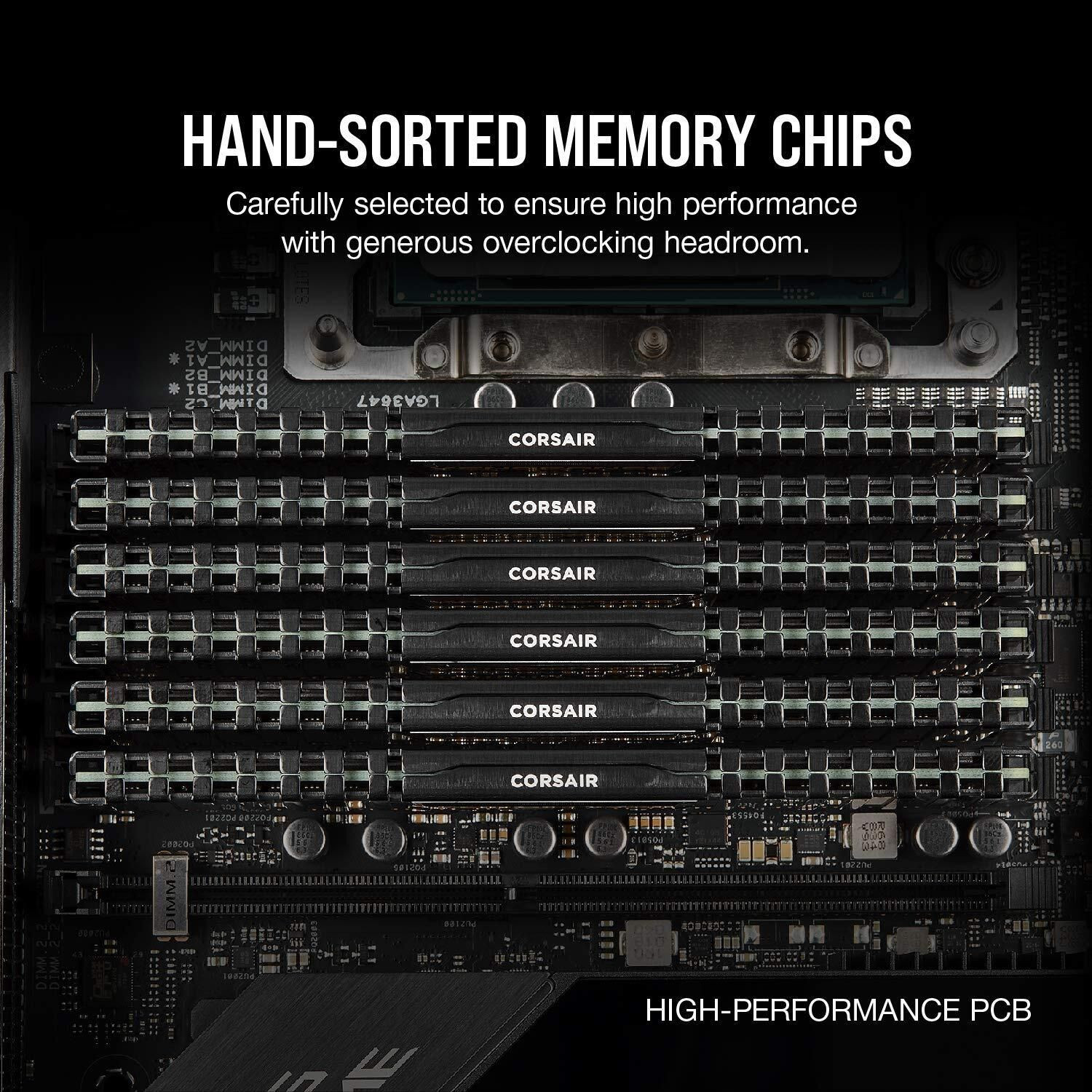 Image of Corsair Vengeance 16GB (2x8GB) DDR4 3200MHz Desktop RAM | Gaming Perfrmance | DDR4 16 GB (Dual Channel) PC DRAM (CMK16GX4M2B3200C16)