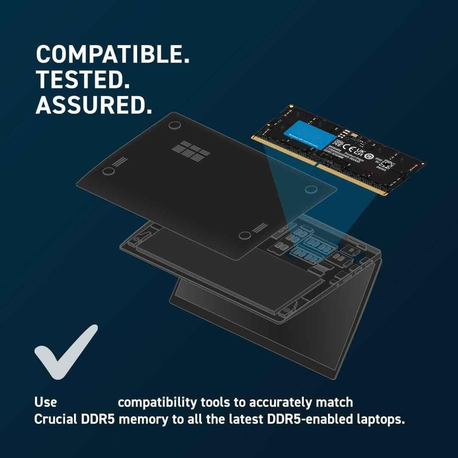 Image of PreSolve 4800MHz High-Speed Memory Module DDR5 16 GB (Dual Channel) Laptop (PC5-38400 | 262-Pin SO-DIMM | 1.1V)