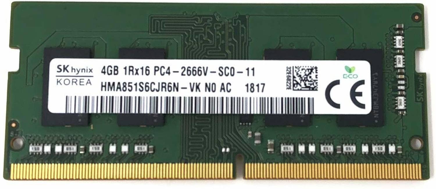 Sk Hynix HMA85166CZR6N DDR4 4 GB (Dual Channel) Laptop (Hix 4gb