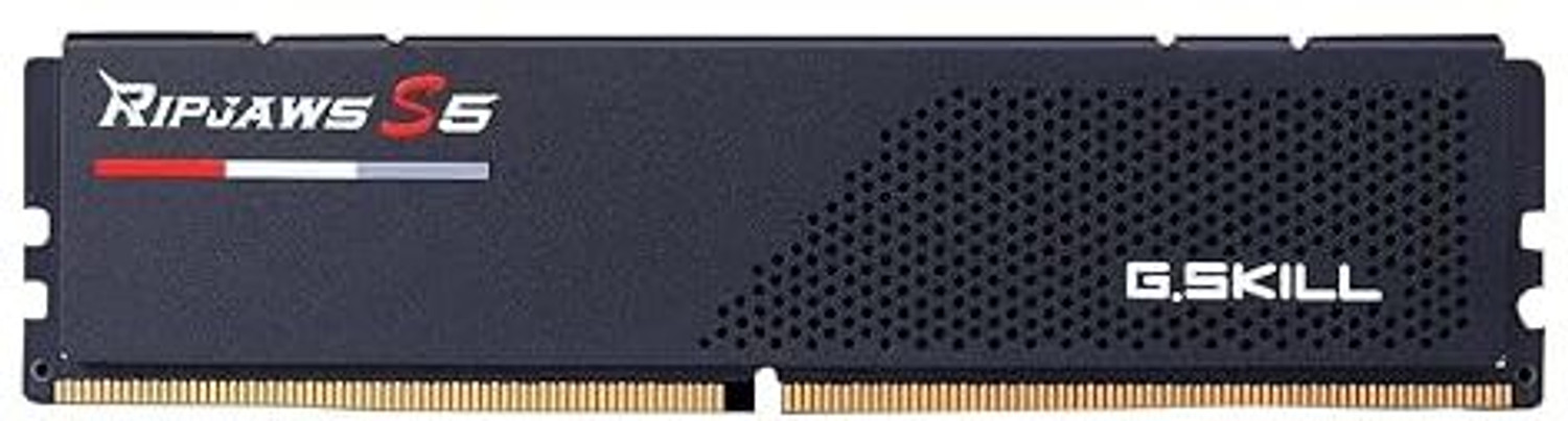 Image of G.Skill Ripjaws S5 Intel XMP DDR5 32 GB (Single Channel) PC (5200 MHz L36-36-36-83 1.25V Desktop Memory I RAM - F5-5200J3636D32GX1-RS5K)