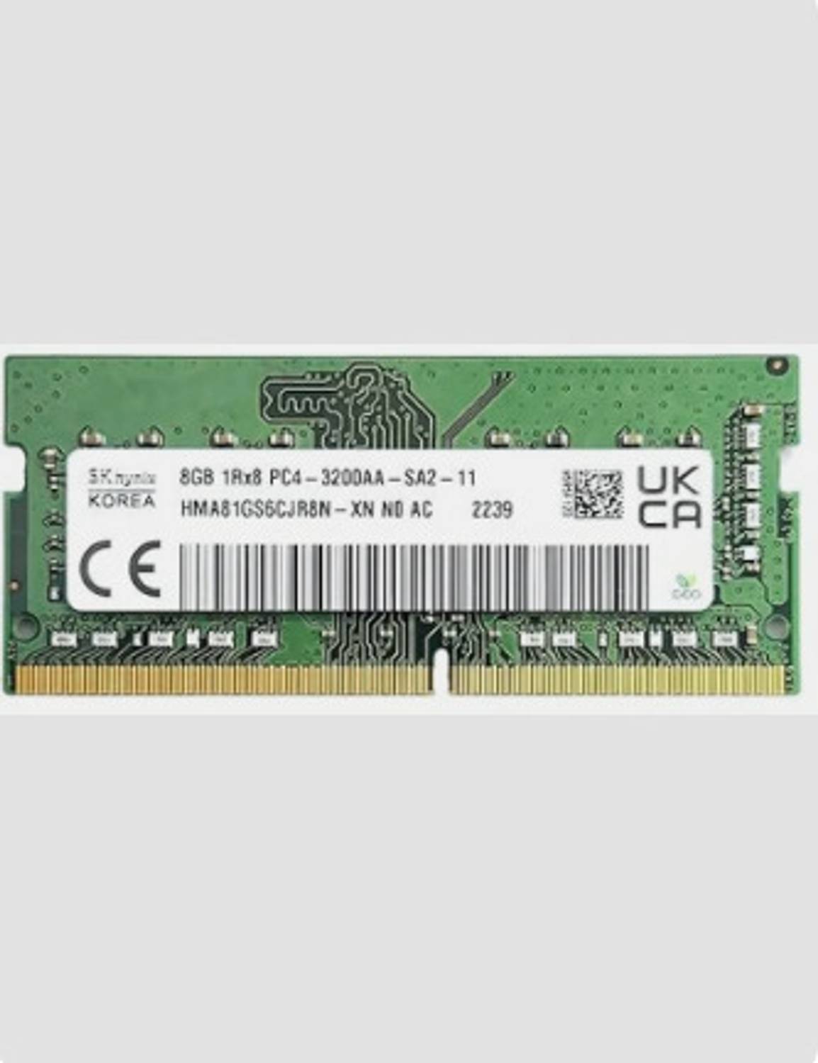 Sk Hynix HMA81GS6DJR8N DDR4 8 GB (Dual Channel) Laptop (8GB DDR4