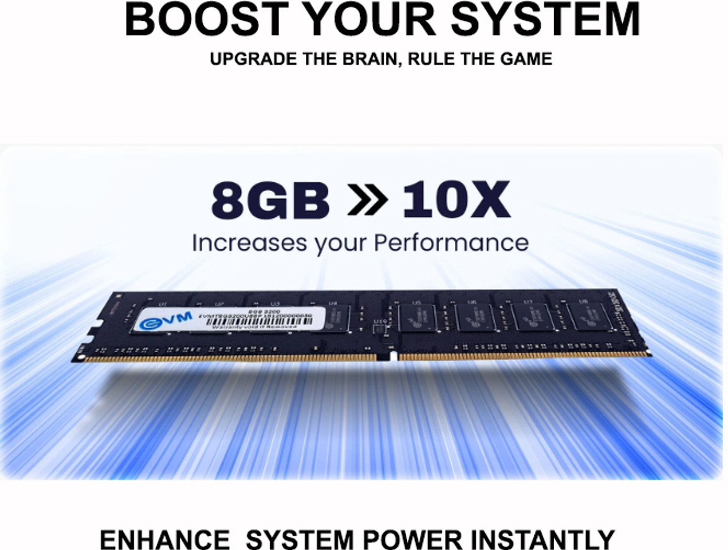 Image of EvmZone DDR4 DDR4 8 GB (Dual Channel) PC 8 GB 3200 MHz DDR4 8 GB (ddr4)