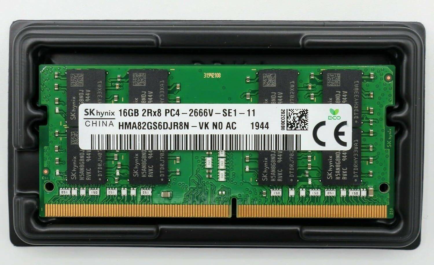 デスクトップ用　SK hynix DDR4 2666 8GB メモリ 2枚 SK hynix 8GB DDR4 PC4-2666Vメモリー2枚 - メルカリ
