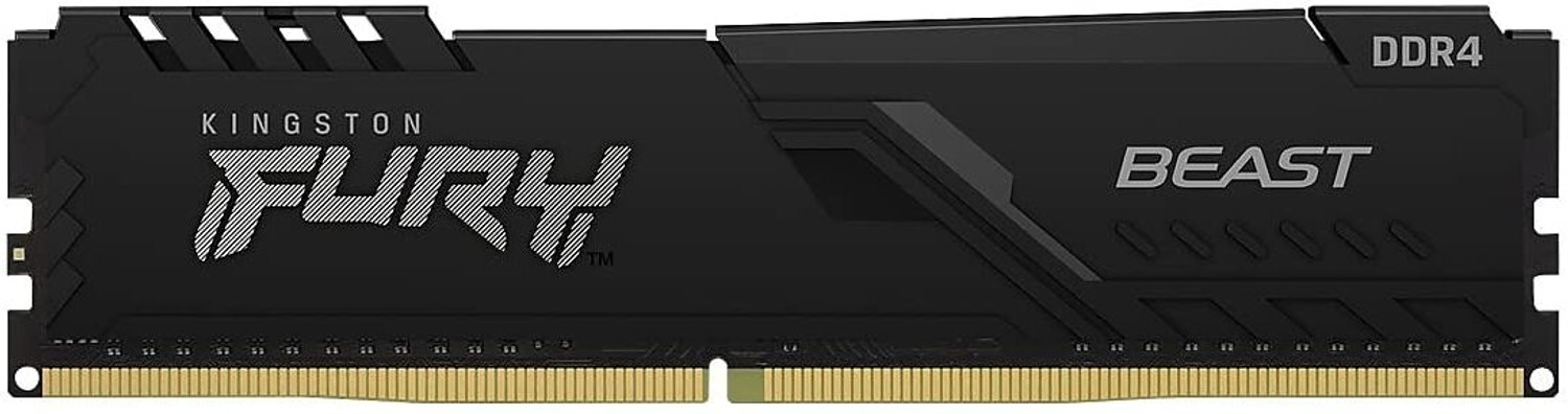 Image of KINGSTON Fury Beast (Gaming) 2x8GB DDR4 16 GB (Dual Channel) PC DRAM (Fury Beast DDR4 3200Mhz)