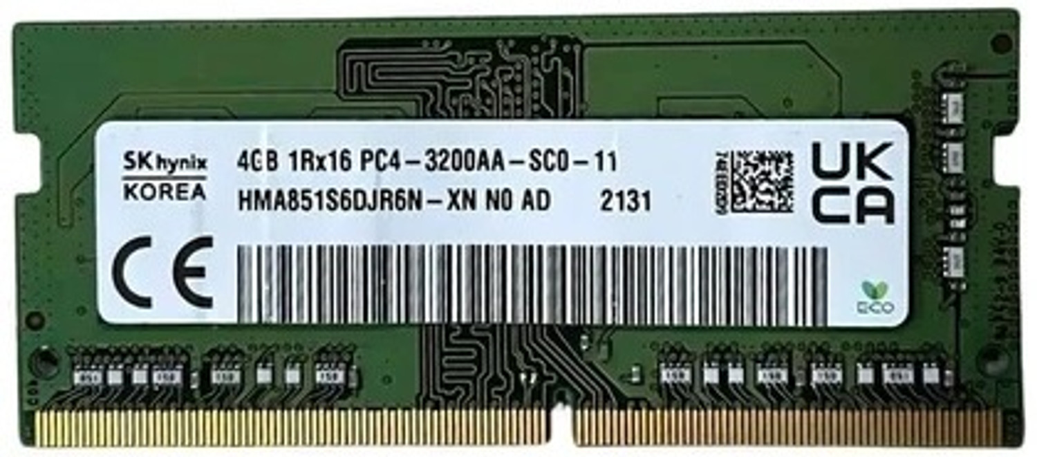 Image of Sk Hynix DDR4 DDR4 4 GB (Single Channel) Laptop (DDR4 4GB 3200AA)
