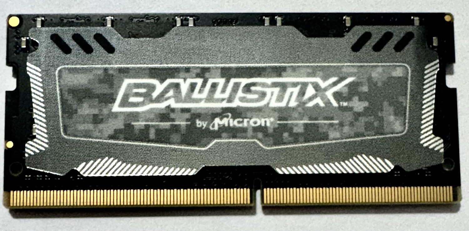 Image of Crucial Sport DDR4 8 GB (Single Channel) Laptop SO-DIMM (Ballistix)