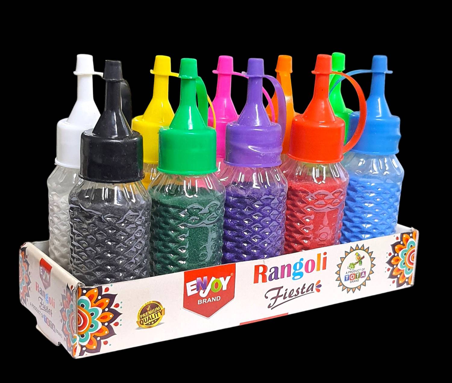 ARTTWALA Pack of 10 Rangoli Powder