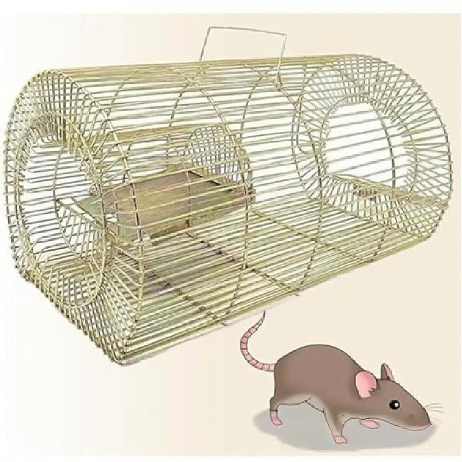 Image of RATOPOLIS Mouse /Rat Trap for catching Small & Large Size Rats Live Trap