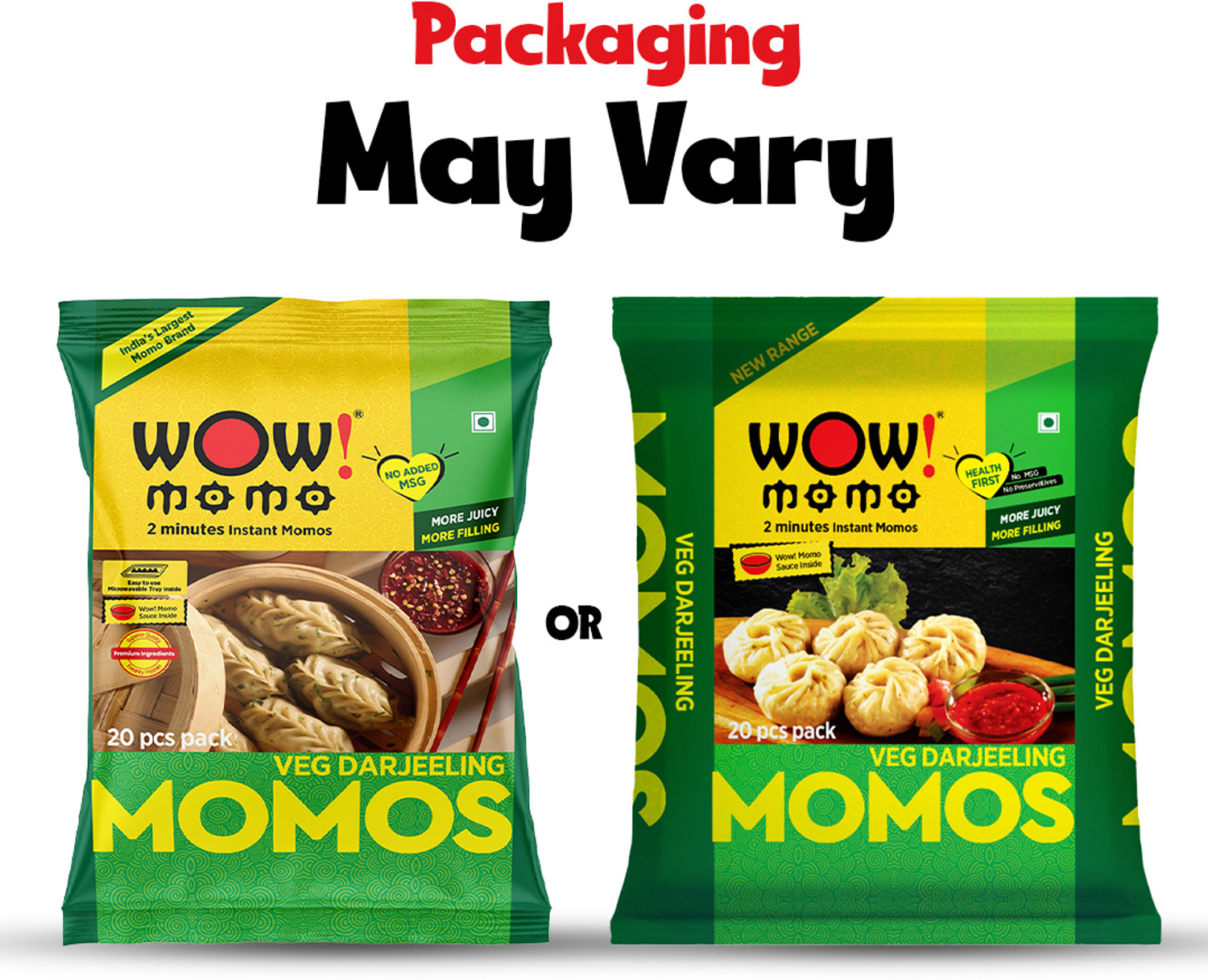 Image of Wow! Momo Veg Darjeeling Momos