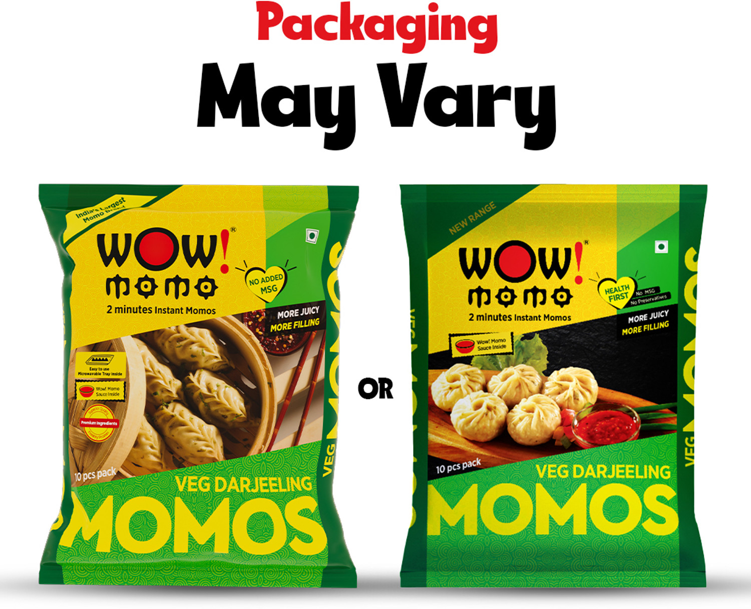 Image of Wow! Momo Veg Darjeeling Momos