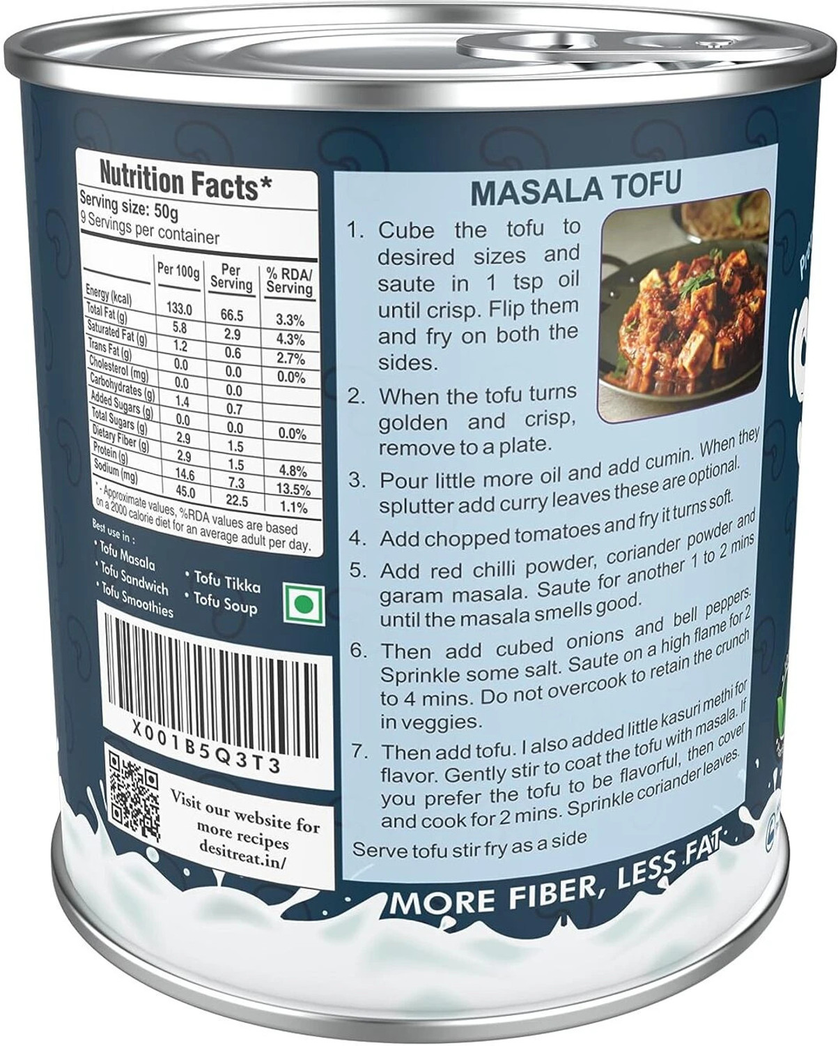 Image of Desi Treat Soya Paneer (Tofu)