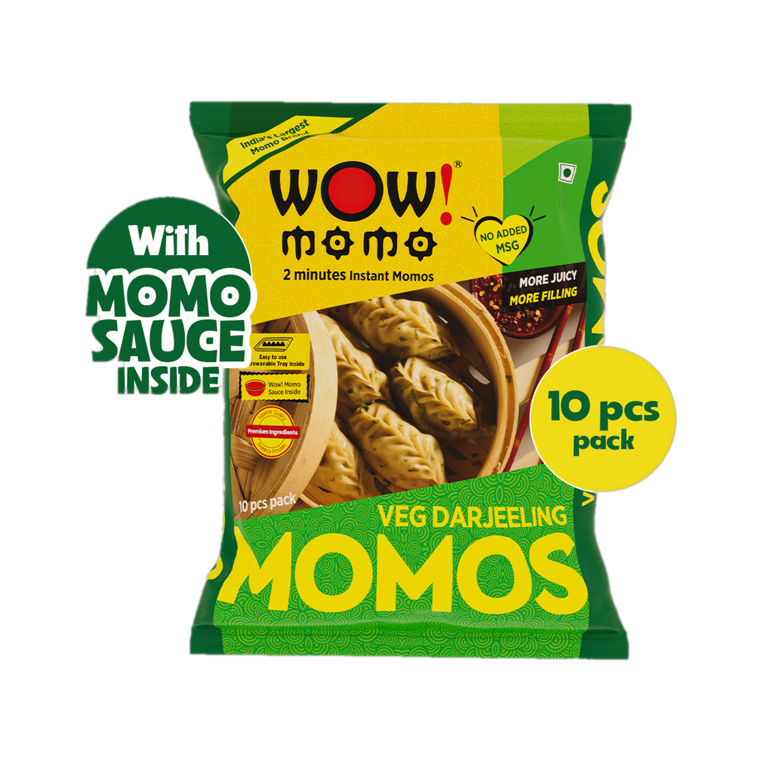 Image of Wow! Momo Veg Darjeeling Momos