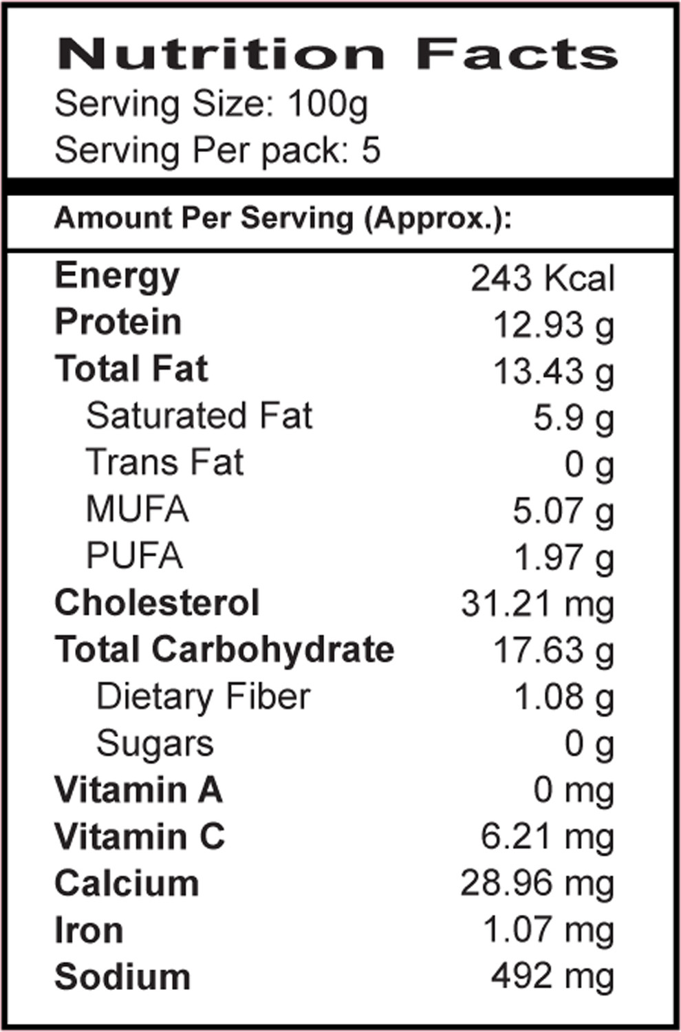 Image of Meatzza Chicken Nuggets Chicken Nuggets