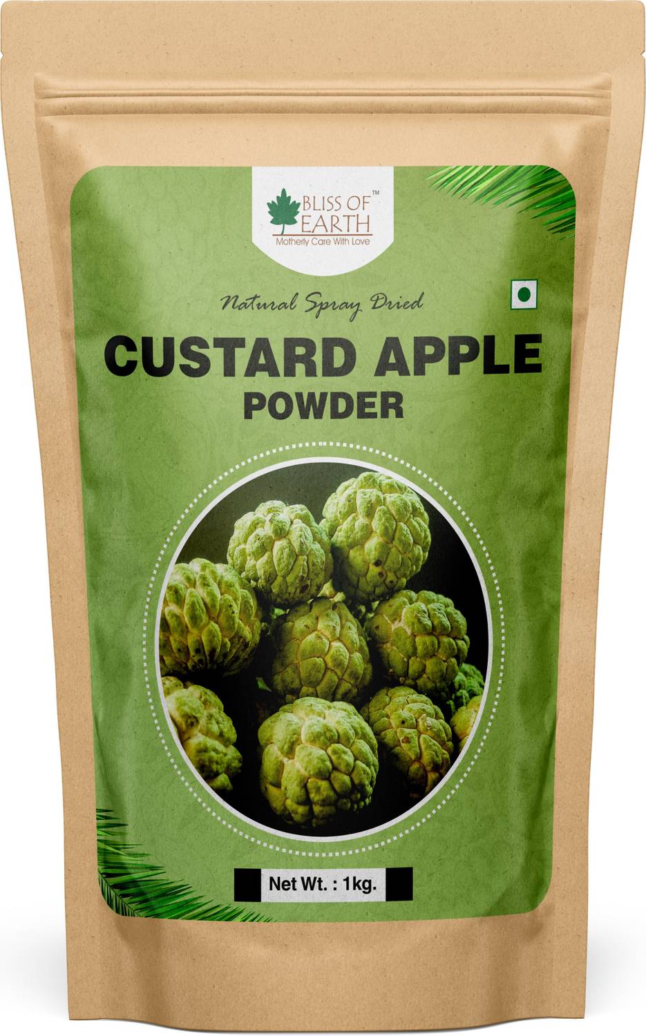 Bliss of Earth 1 Kg Custard Apple Powder Natural Spray dried 1 kg