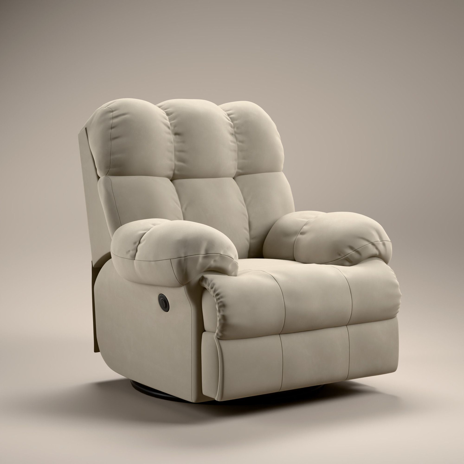 Image of GREEN SOUL Shangri-la|R3| Fabric Powered Swivel & Rocker Recliner