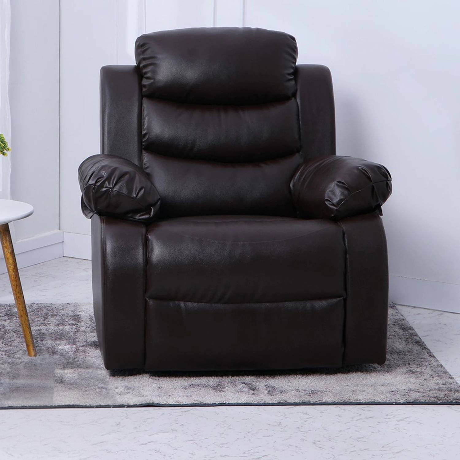 Flipkart Perfect Homes Costello Leatherette Manual Recliner