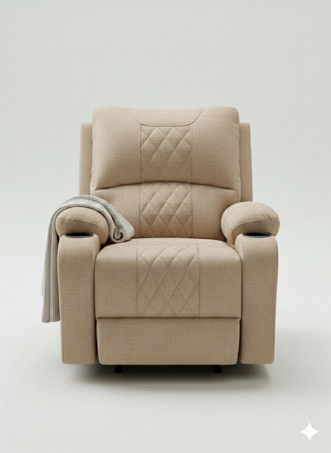 Image of Flipkart Perfect Homes Fabric Manual Recliner