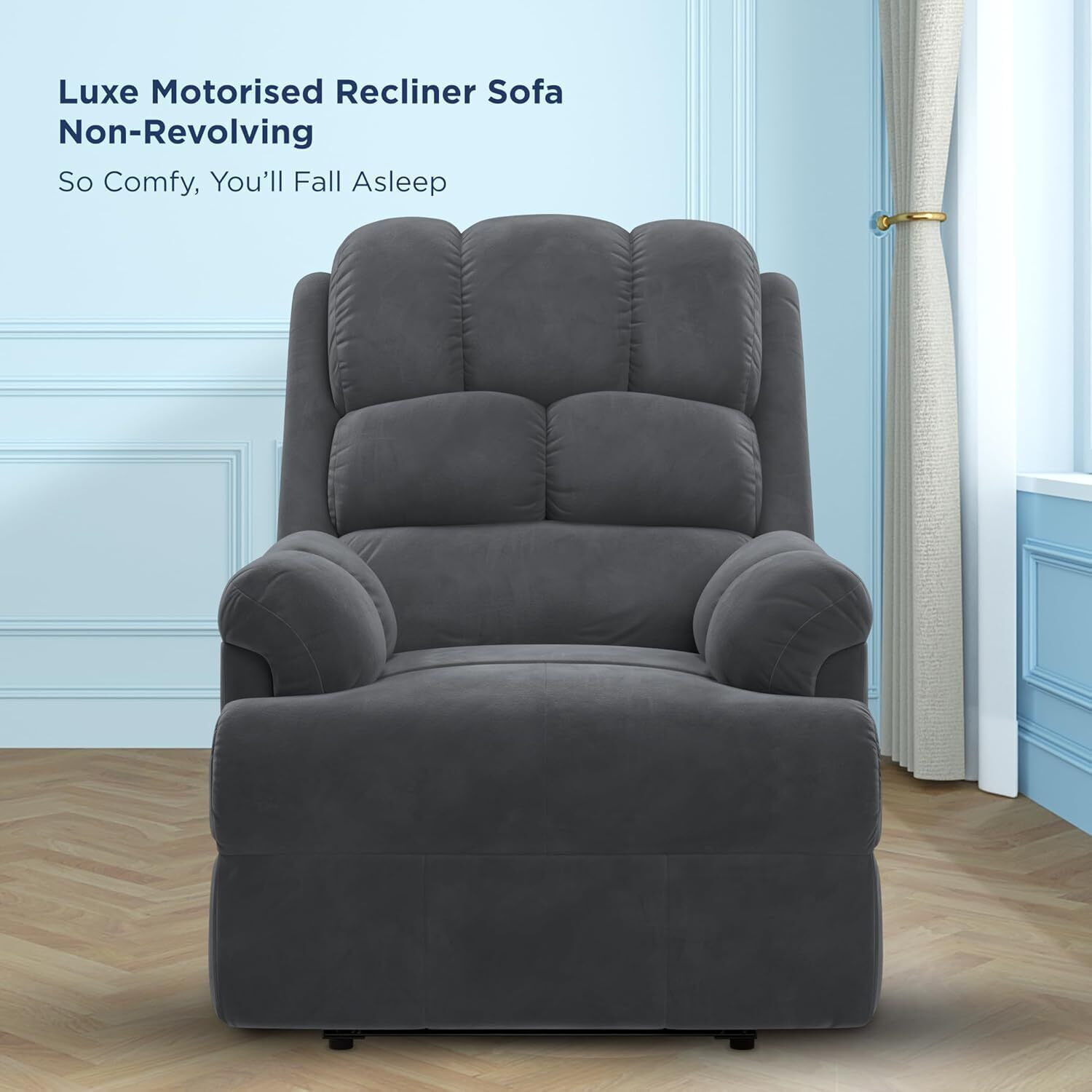 Image of Friends Life Fabric Manual Recliner