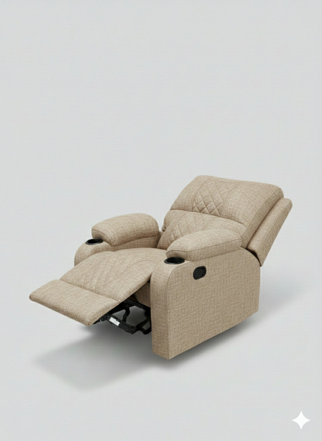 Image of Flipkart Perfect Homes Fabric Manual Recliner