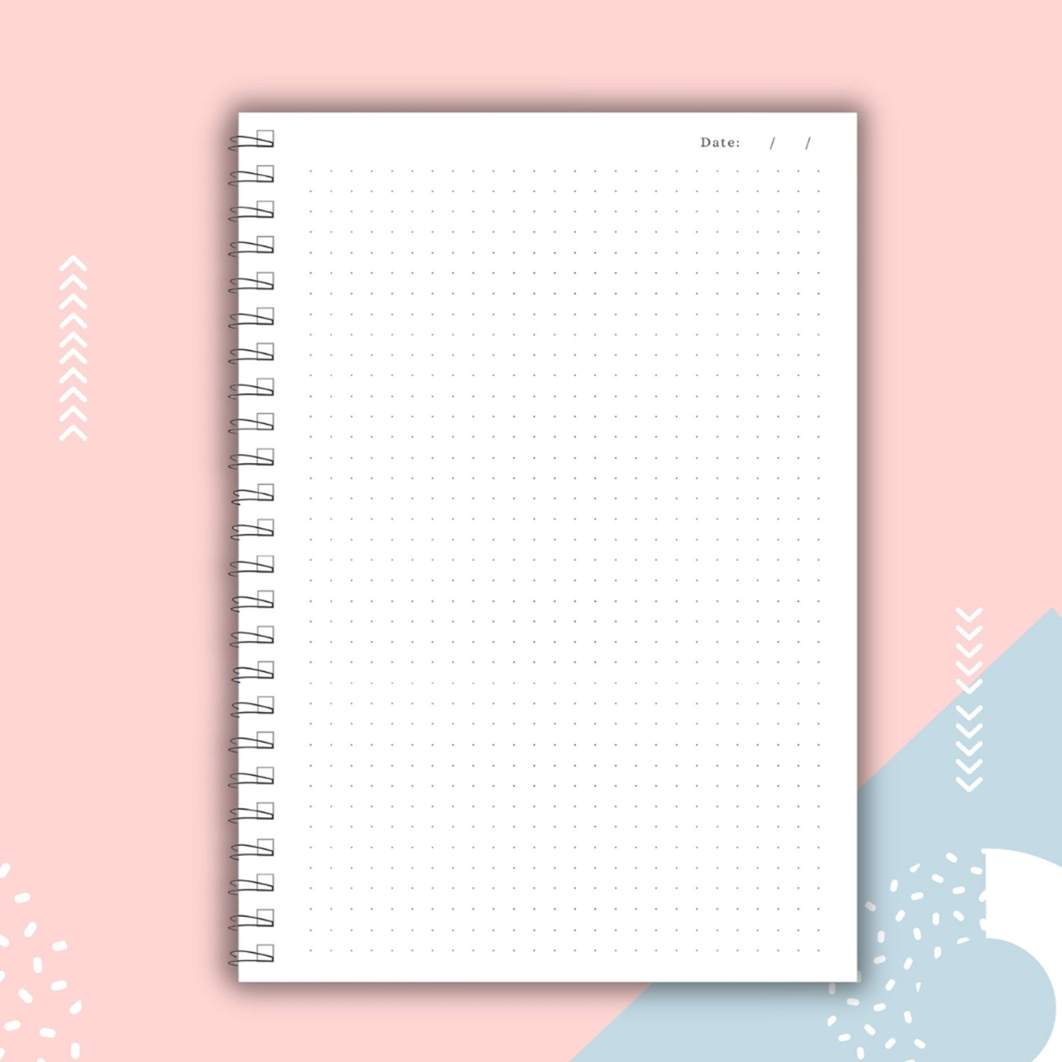 Image of ASVA Journal Dot Grid 140 Pages A5 Notebook Dotted 140 Pages