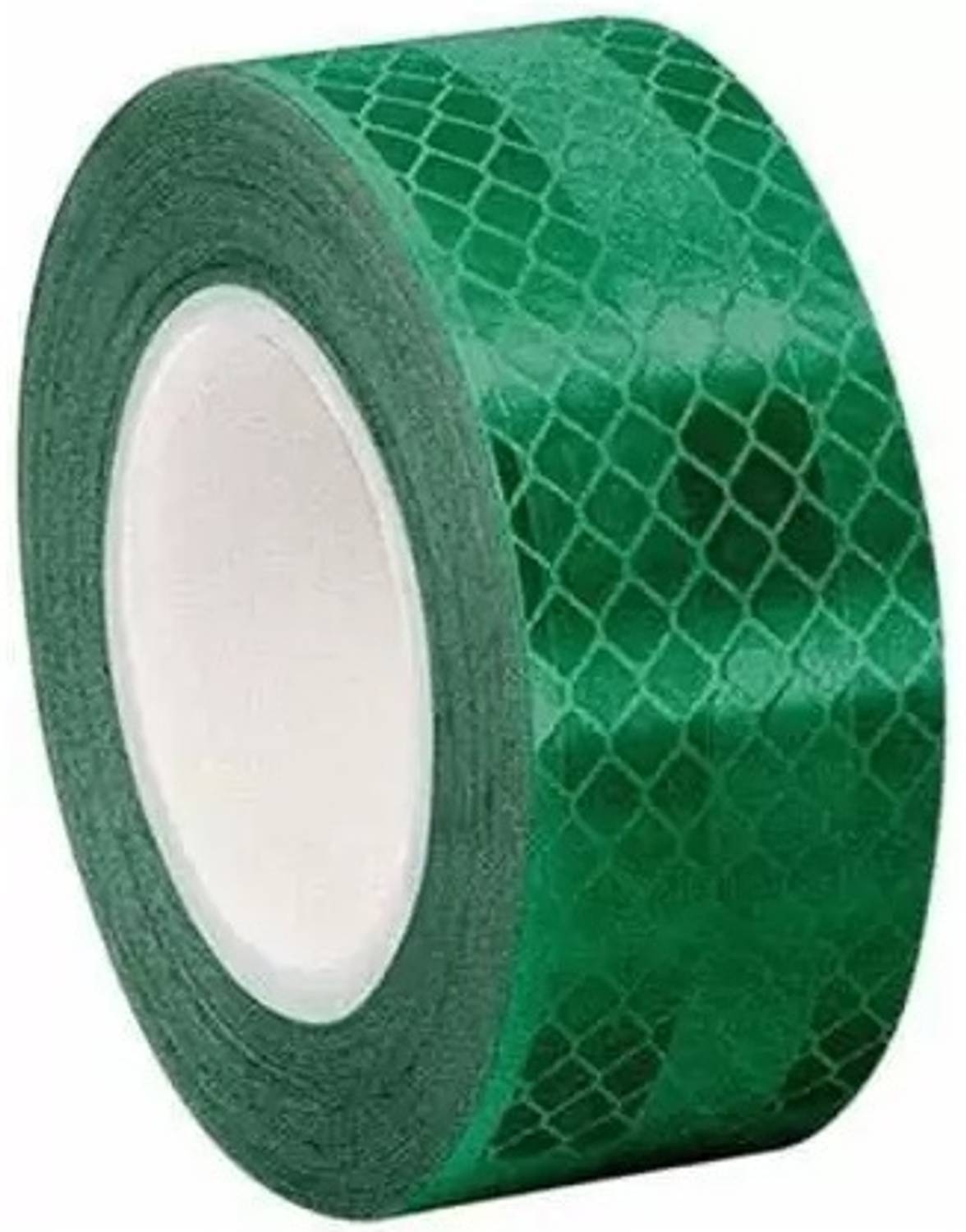 BEGGOSAFE Reflective Retro Radium High Intensity Bright Conspicuity Tape (2 inch x 50 mtr) 50.8 mm x 50 m Green Reflective Tape