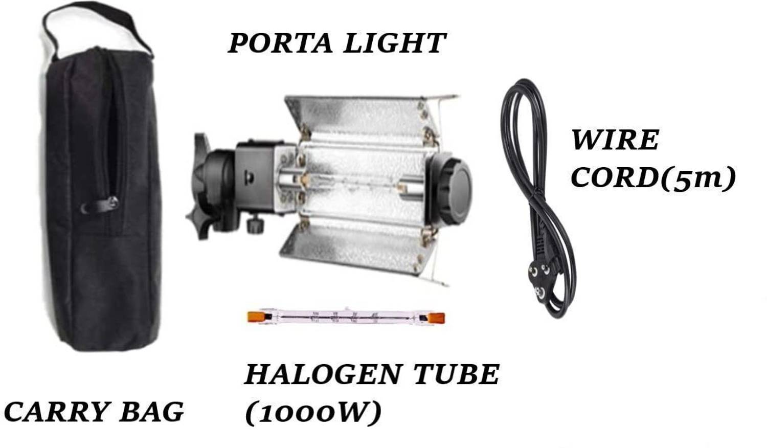 PICPRO Porta Light with 9ft Stand, White - Image 3