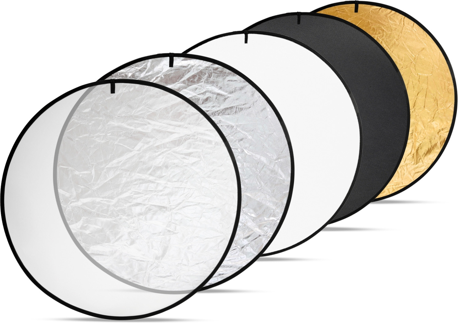 Image of DIGITEK 47-inch 5 in 1 Reflector Collapsible Multi-Disc Light with Bag Reflector