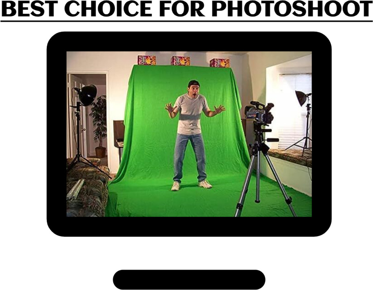 Image of SNOOD 8 X 12ft light green Photography Backdrop Background Reflector
