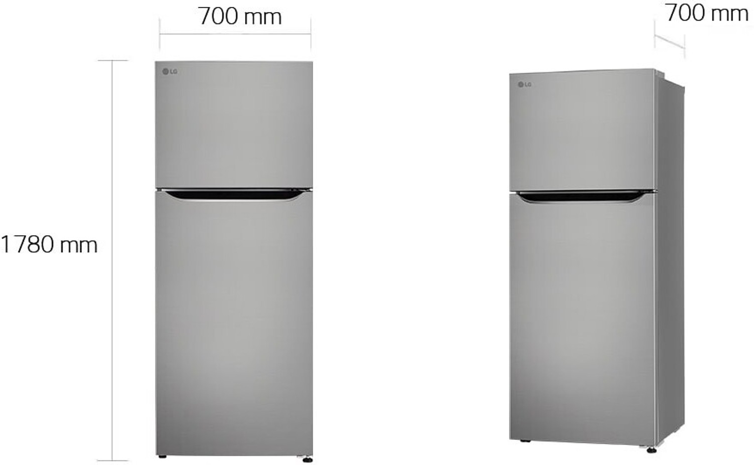 Image of LG 446 L Frost Free Double Door 1 Star Convertible Refrigerator