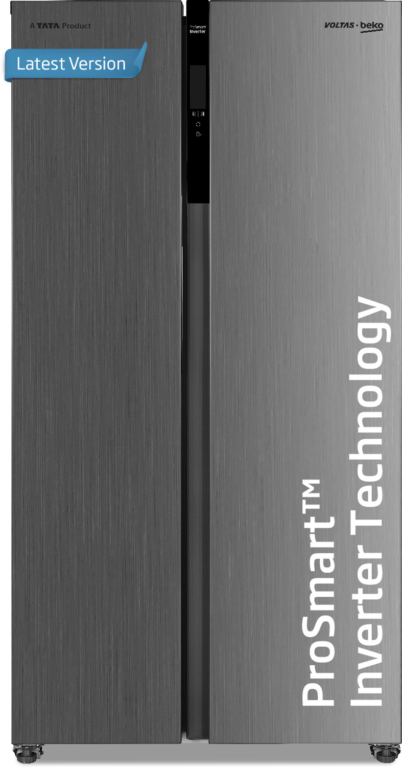 Image of Voltas Beko by A Tata Product 563 L Frost Free Side by Side Refrigerator