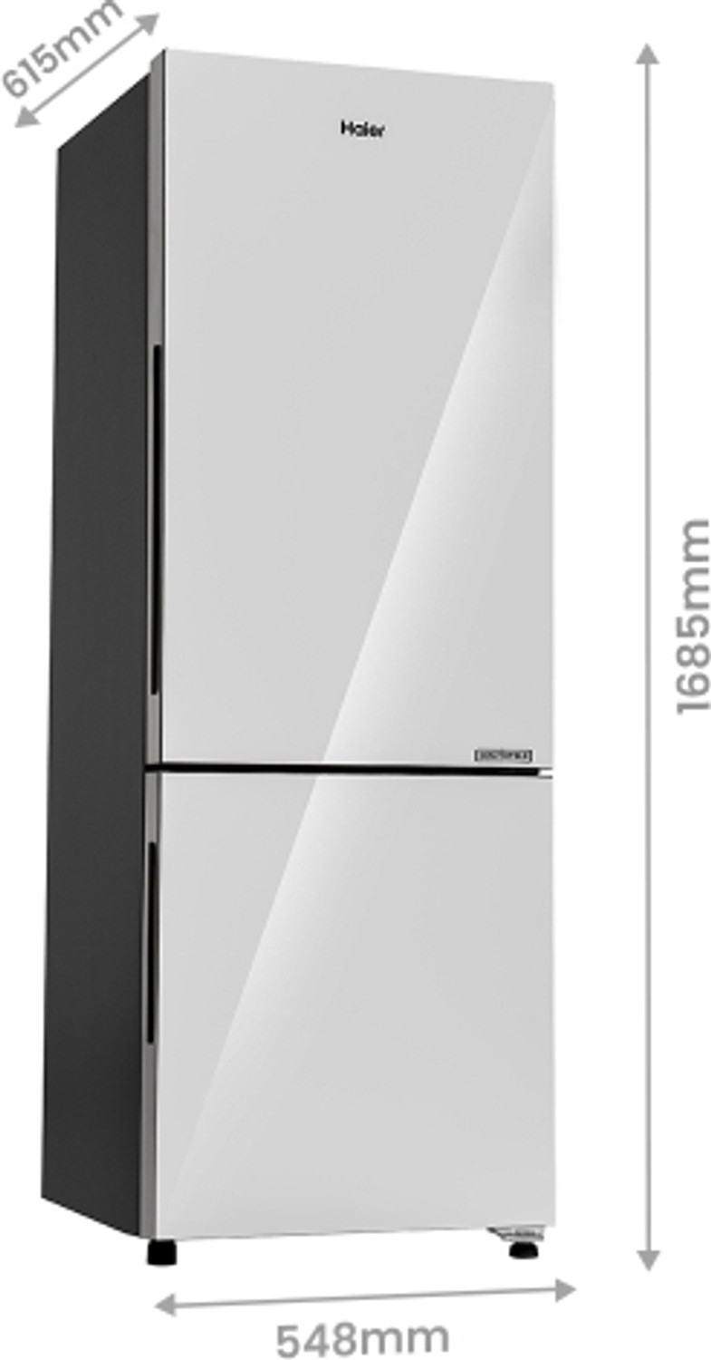 Image of Haier 265 L Frost Free Double Door Bottom Mount 2 Star Convertible Refrigerator