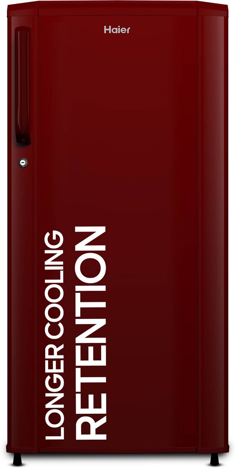 Haier 175 L Direct Cool Single Door 2 Star Refrigerator with DEFT TechnologyLarge Vegetable Box